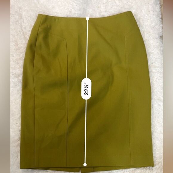 Semantiks skirt olive/ green size 6 (EUC) - Picture 1 of 7